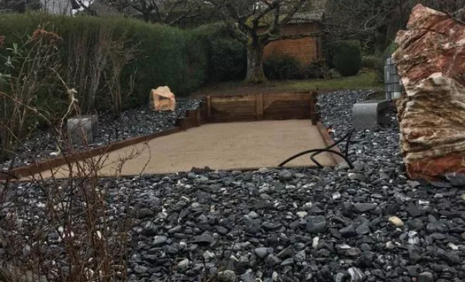 Terrain de pétanque, Perrignier, Alves Espaces Verts